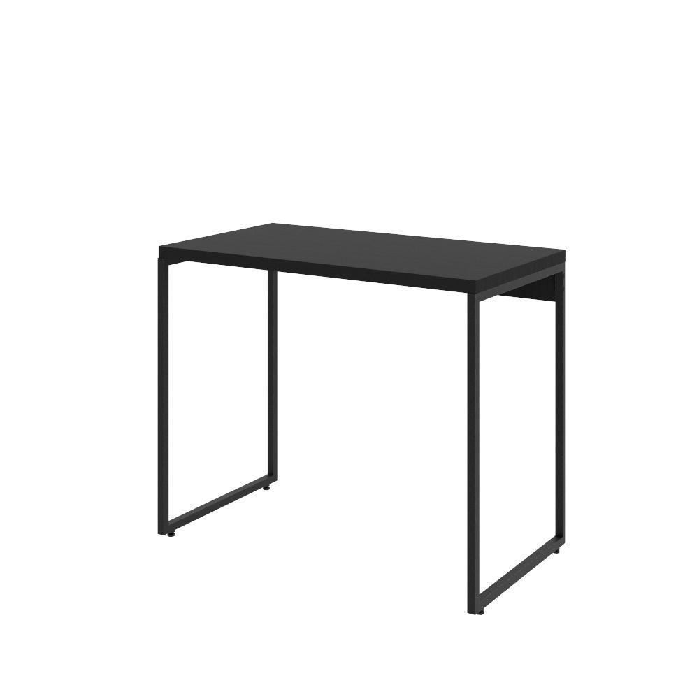 Mesa Dynamica 90x50x75cm Preto ônix - Est.preta Preto ônix - Est.preta - 1