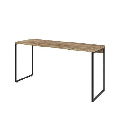 Mesa Dynamica 150x60x75cm Carvalho - Est.preta Carvalho - Est.preta