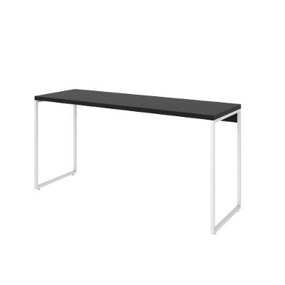 Mesa Dynamica 150x60x75cm Preto ônix - Est.branca Preto ônix - Est.branca