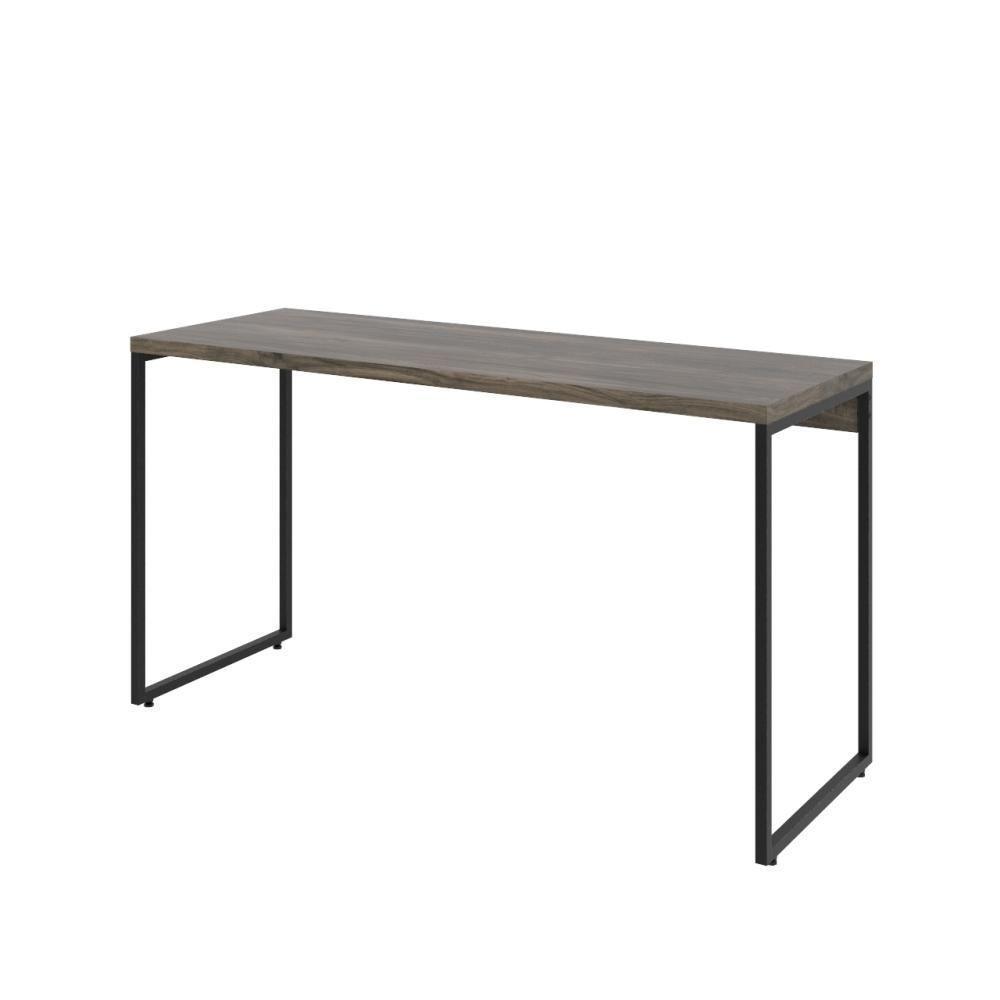 Mesa Dynamica 135x50x75cm Carvalho Dark - Est.preta Carvalho Dark - Est.preta - 1