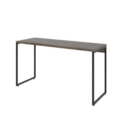 Mesa Dynamica 135x50x75cm Carvalho Dark - Est.preta Carvalho Dark - Est.preta