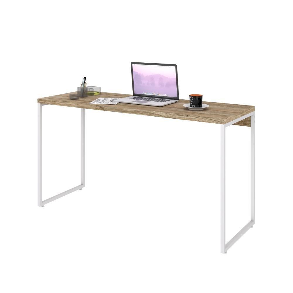 Mesa Dynamica 135x50x75cm Carvalho - Est.branca Carvalho - Est.branca - 4