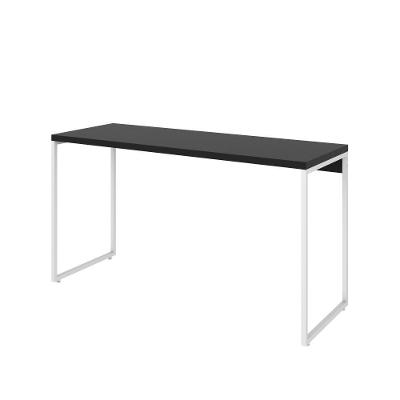 Mesa Dynamica 135x50x75cm Preto ônix - Est.branca Preto ônix - Est.branca