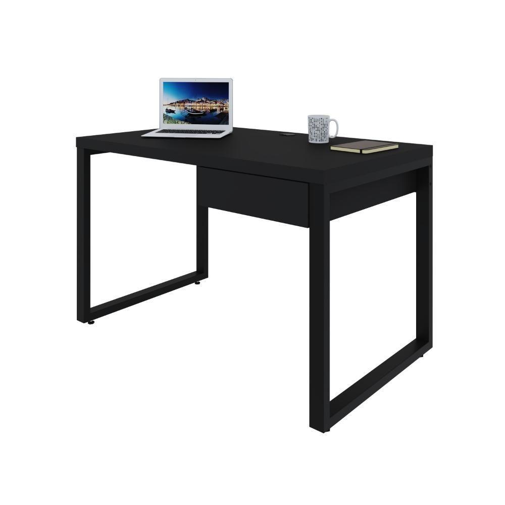 Mesa Operacional C-01gav. 120x70x75cm Yon Preto Tx-est.preta Preto Tx-est.preta - 5