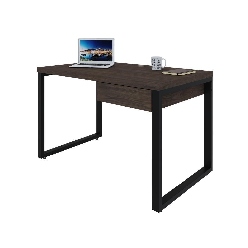 Mesa Operacional C-01gav. 120x70x75cm Yon Terracota-est.preta Terracota-est.preta - 5