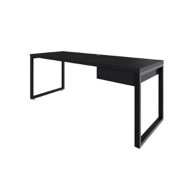 Mesa Presidente C-01 Gav. 190x70x75cm Yon Preto Tx-est.preta Preto Tx-est.preta