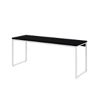 Mesa Dynamica Diretor 180x60x75cm Preto ônix - Est.branca Preto ônix - Est.branca - 1