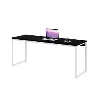 Mesa Dynamica Diretor 180x60x75cm Preto ônix - Est.branca Preto ônix - Est.branca