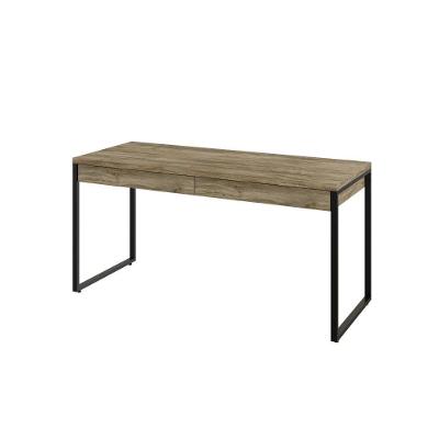 Mesa Kuadra Diretor 150x60x75cm C-02 Gavetas Carvalho - Est.preta Carvalho - Est.preta