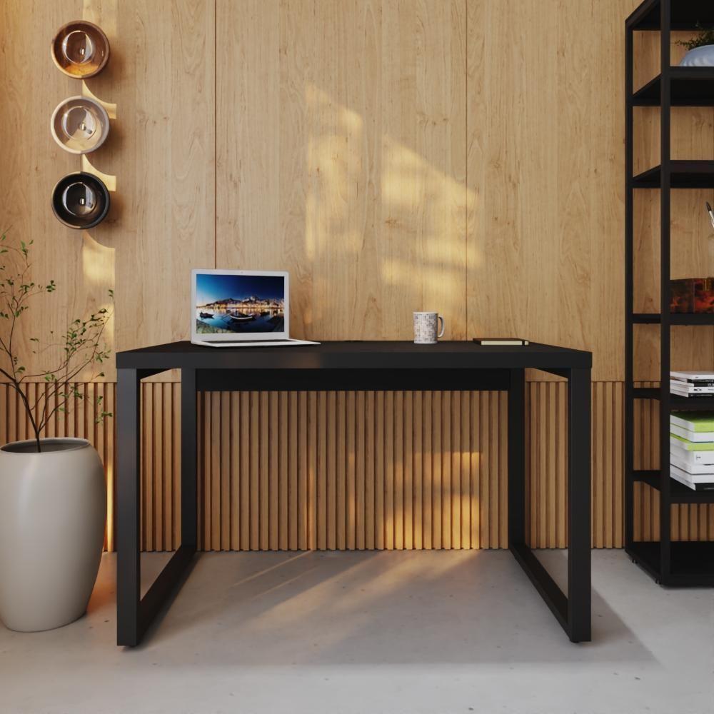 Mesa Operacional 120x70x75cm Yon Preto Tx-est.preta Preto Tx-est.preta - 4