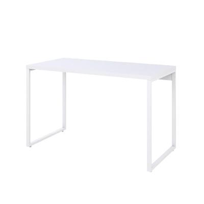 Mesa Kuadra Office 120x60x75cm Branco Chess - Est.branca Branco Chess - Est.branca