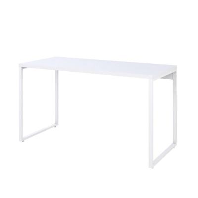 Mesa Kuadra Office 135x60x75cm Branco Chess - Est.branca Branco Chess - Est.branca