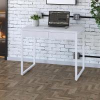 Mesa Kuadra Office 90x60x75cm C-02 Gavetas Preto ônix - Est.preta Preto ônix - Est.preta - 2