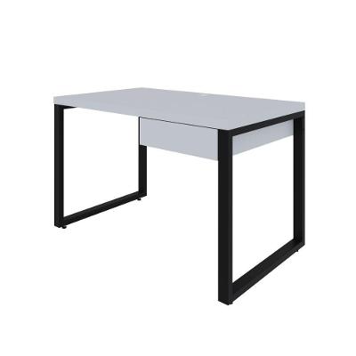 Mesa Operacional C-01gav. 120x70x75cm Yon Branco Tx-est.preta Branco Tx-est.preta