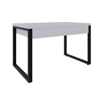 Mesa Operacional C-01gav. 120x70x75cm Yon Branco Tx-est.preta Branco Tx-est.preta - 6