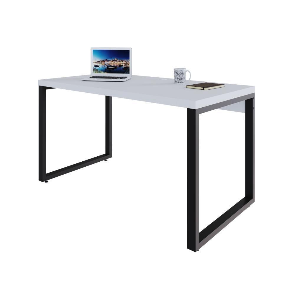 Mesa Operacional 135x70x75cm Yon Branco Tx-est.preta Branco Tx-est.preta - 5