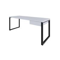 Mesa Presidente C-01 Gav. 190x70x75cm Yon Branco Tx-est.preta Branco Tx-est.preta - 1