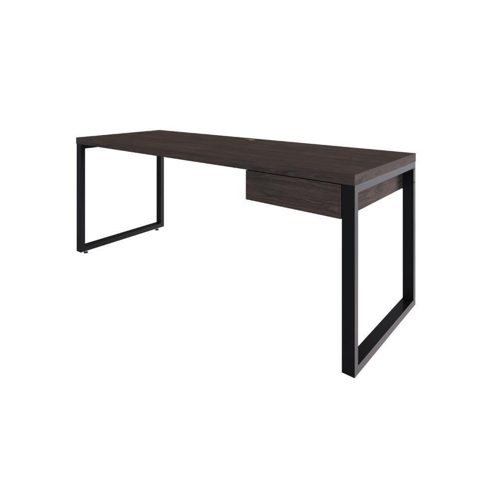 Mesa Presidente C-01 Gav. 190x70x75cm Yon Terracota-est.preta Terracota-est.preta - 1