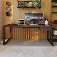 Mesa Presidente C-01 Gav. 190x70x75cm Yon Terracota-est.preta Terracota-est.preta