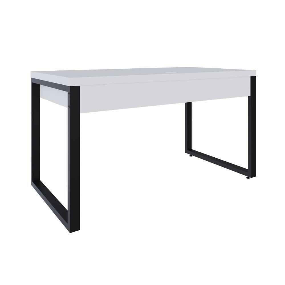 Mesa Operacional C-01gav. 135x70x75cm Yon Branco Tx-est.preta Branco Tx-est.preta - 6