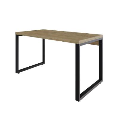 Mesa Operacional 135x70x75cm Yon Vermont Oak-est.preta Vermont Oak-est.preta