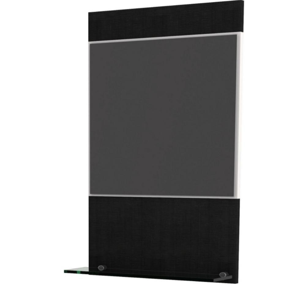 Gabinete Para Banheiro C-cuba Q355 E Espelheira Legno 651 Branco Chess C-preto ônix - 7