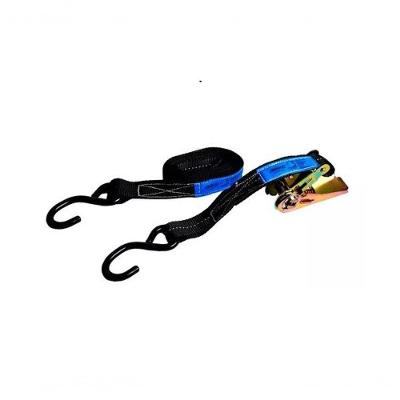 Conjunto Cinta E Catraca 800kg 25mm 3m S Preto