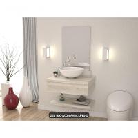 Conjunto Bancada C-cuba R35 E Prateleira Metrópole 605 Preto ônix Snow - 5