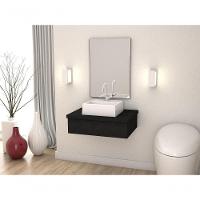 Conjunto Bancada C-cuba Q32 Metrópole 600 Nogal Preto ônix - 3