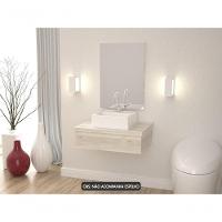 Conjunto Bancada C-cuba Q32 Metrópole 600 Preto ônix Snow - 5