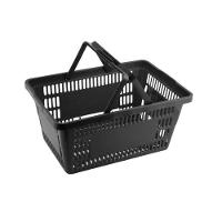 Cesta Plastica Multiuso Com Alca 16 Lt 42x29x20 Preta - 1