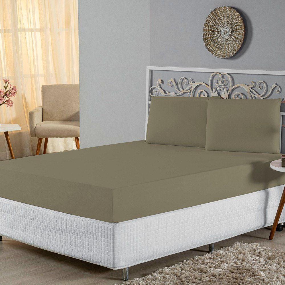 Jogo De Lençol King Malha 100% Algodão 3 Peças - Avela - 2