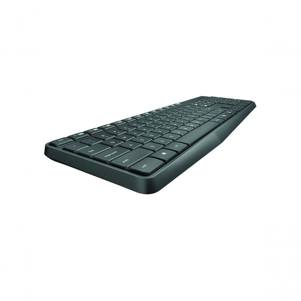 Combo Teclado+mouse Logitech Mk235 Wireless Compact Usb... - 1