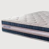 Cama Box Solteiro Colchão + Box 88x188x70 Com Molas Ensacadas Robust 220 Azul Cama Inbox - 6