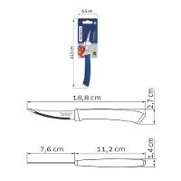 Faca Para Tomate Tramontina Felice Com Lâmina Em Aço Inox E Cabo De Polipropileno Azul 3 Tramontina - 3