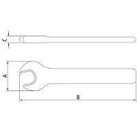 Chave Boca Fixa Isolada Iec 60900 13mm Tramontina Pro Tramontina - 2