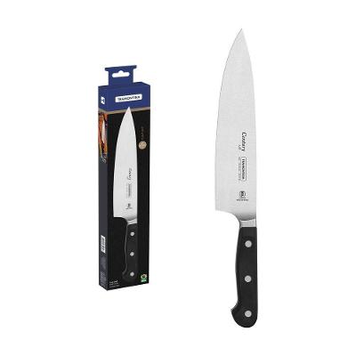 Faca Chef Tramontina Century Lâmina Aço Inox E Cabo Policarbonato E Fibra De Vidro 8 Tramontina