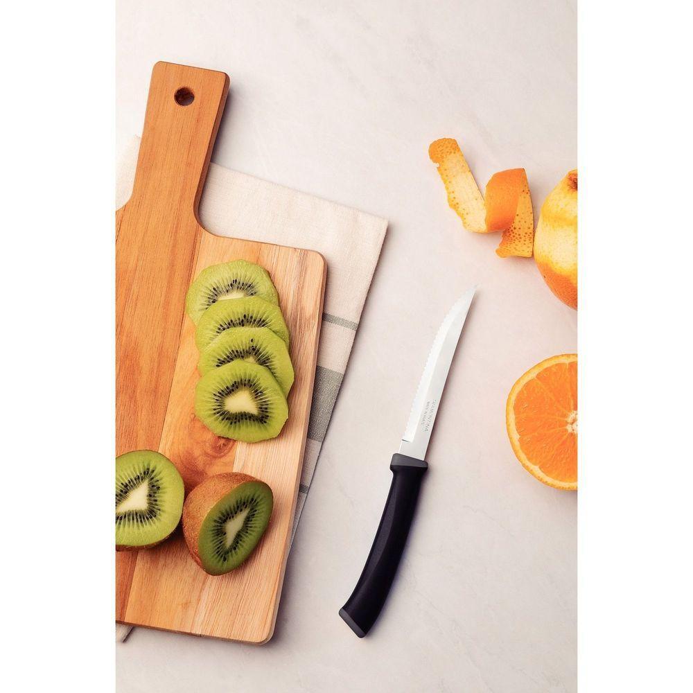 Conjunto De Facas Para Churrasco Tramontina Felice Aço Inox Preto 02 Peças Tramontina - 2