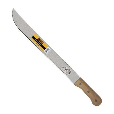 Facão 18'' Cabo Madeira Aço 1074 - Dtools - Lâmina 2,0mm - 50 Hrc