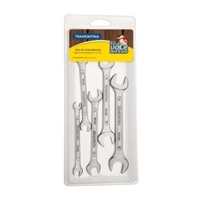 Chave Fixa Tramontina 6 A 15mm - Jogo Com 5 Peças