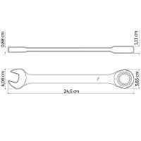 Chave Combinada Com Catraca 19 Mm Tramontina Master Tramontina - 2