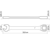 Chave Combinada Com Catraca 17 Mm Tramontina Master Tramontina - 2