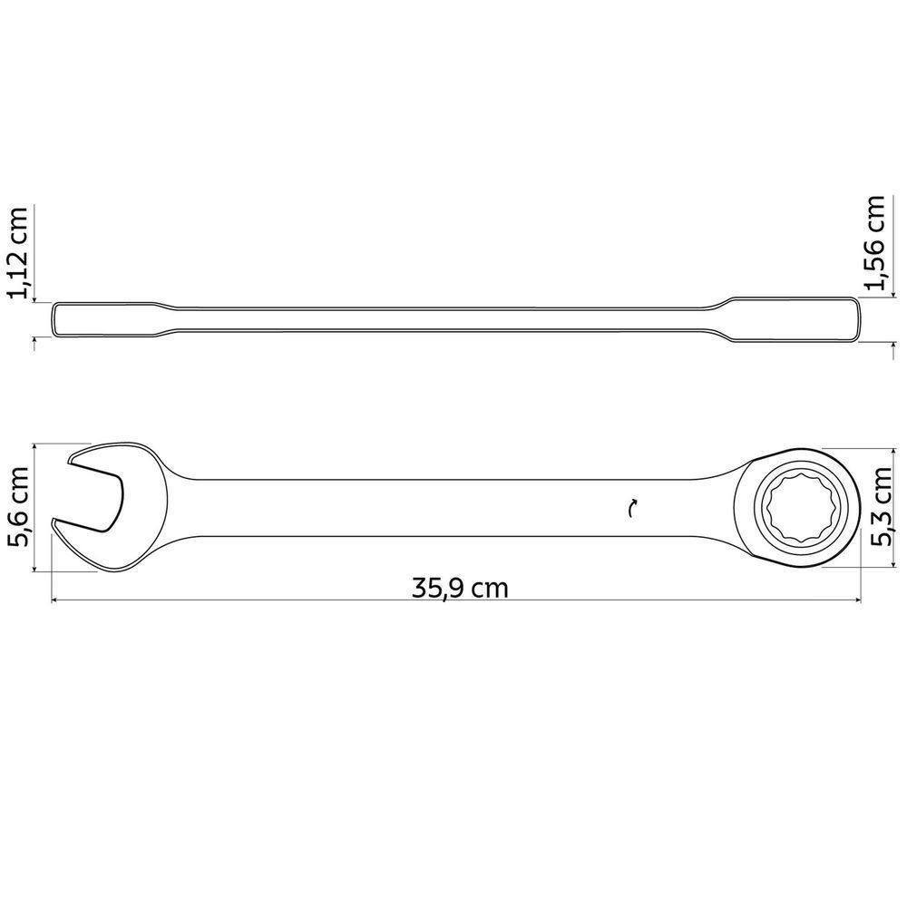 Chave Combinada Com Catraca 27 Mm Tramontina Master Tramontina - 2
