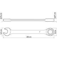 Chave Combinada Com Catraca 15 Mm Tramontina Master Tramontina - 2