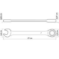 Chave Combinada Com Catraca 12 Mm Tramontina Master Tramontina - 2