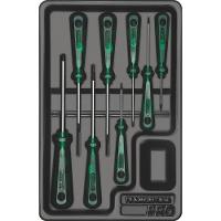 Módulo Chaves Trafix Cabo 8 Peças Tramontina Pro Orgnizador Ferramentas Para Gavetas E Armários Tramontina - 1