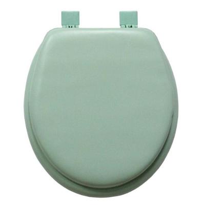 Assento Sanitario Tampa Vaso Almofadado Super Macio Universal Todos Os Modelos De Privada Banheiro Lavabo verde