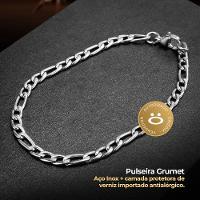Relogio Masculino Aço Inox Prata + Caixa + Pulseira Analogico Social Presente Original Casual Preto - 7