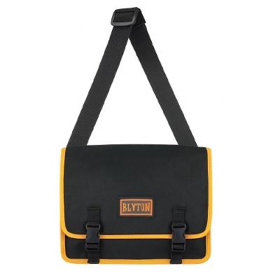 Bolsa Porta Ferramenta Impermeavel Cartucheira Encanador Eletricista Alca Transversal Regulavel 2 Bolsos Amarela