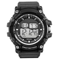 Relogio Prova Dagua Digital Masculino Preto Original + Caixa Original Data Esportivo Cronometro - 7